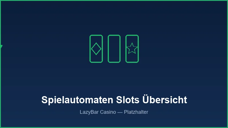 Übersicht verschiedener Spielautomaten-Symbole bei LazyBar Casino